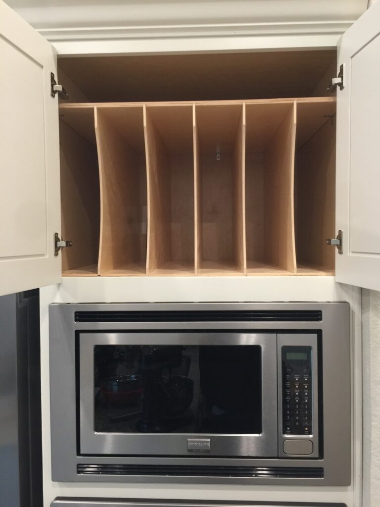 Upper Cabinet Divider