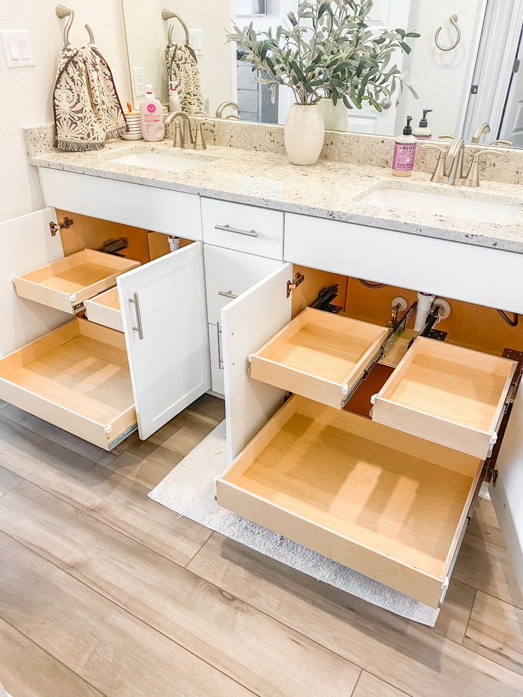 Bathroom Pullout Drawers