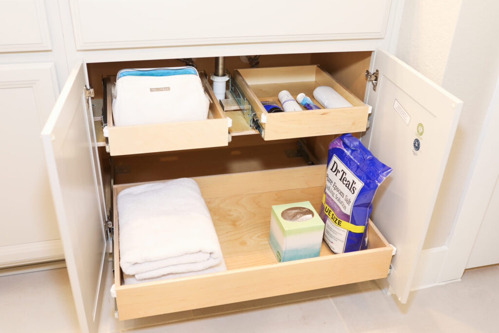 Bathroom Pullout Drawers