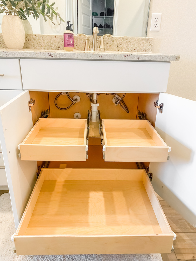 Bathroom Pullout Drawers