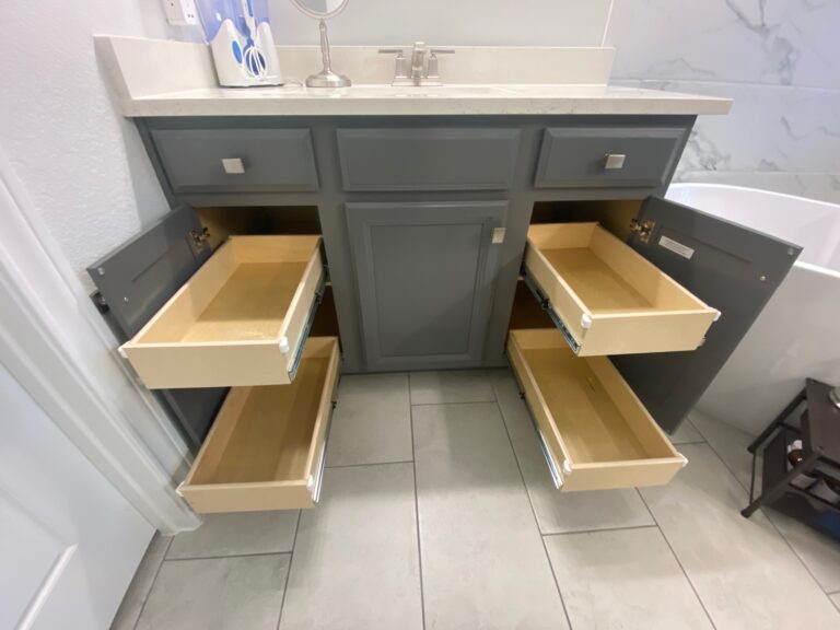 Bathroom Pullout Drawers