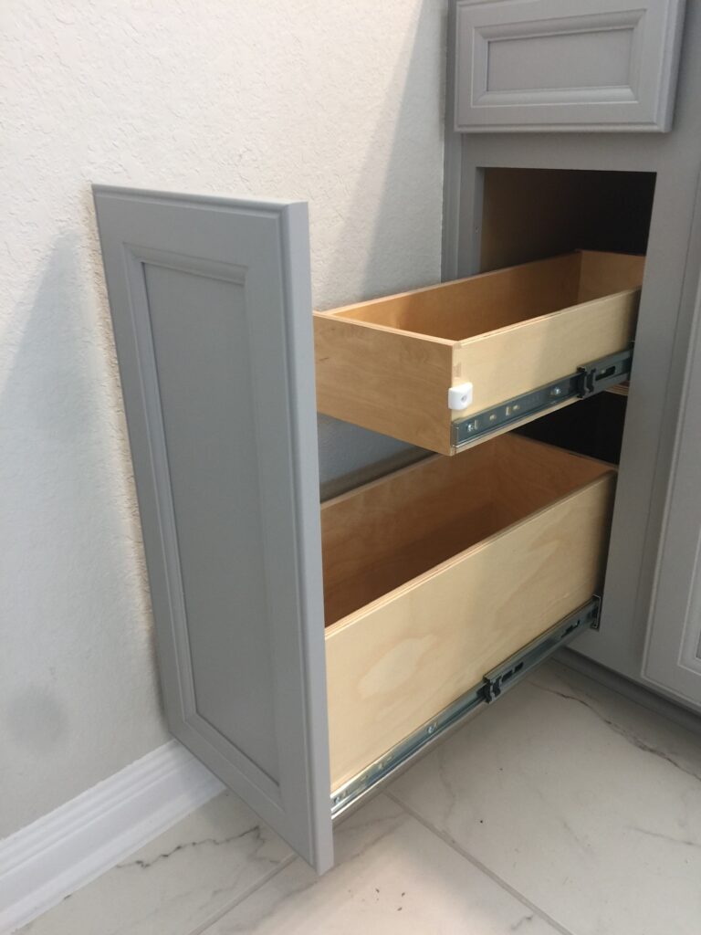 Bathroom Pullout Drawers