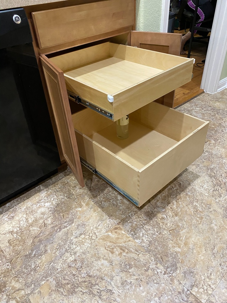 Deep Kitchen Pullout Drawer