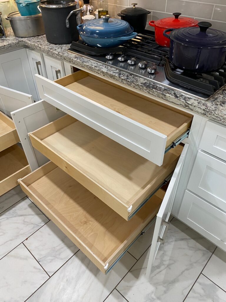 Drawers for Under Cooktop