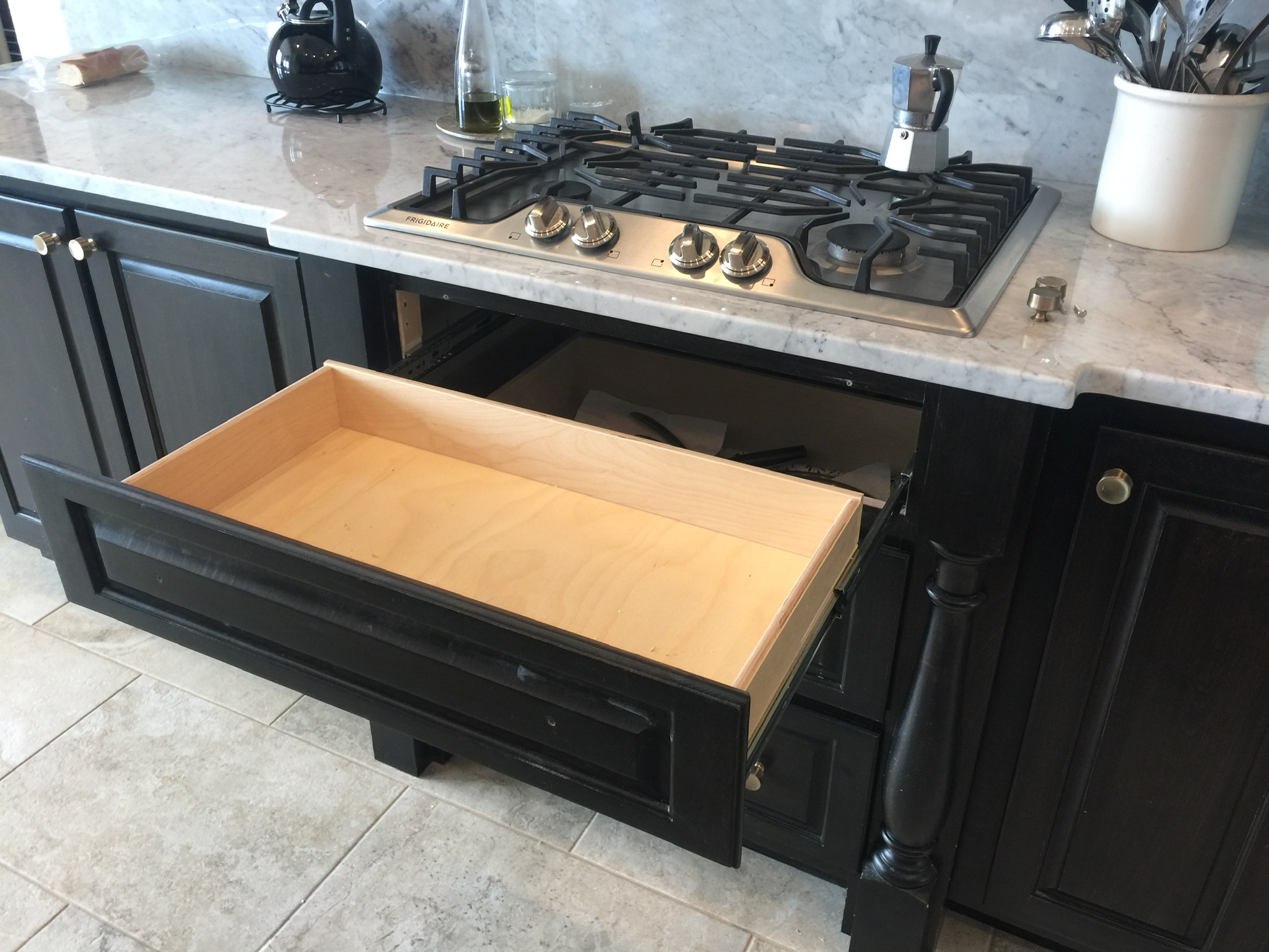 Drawers for Under Cooktop