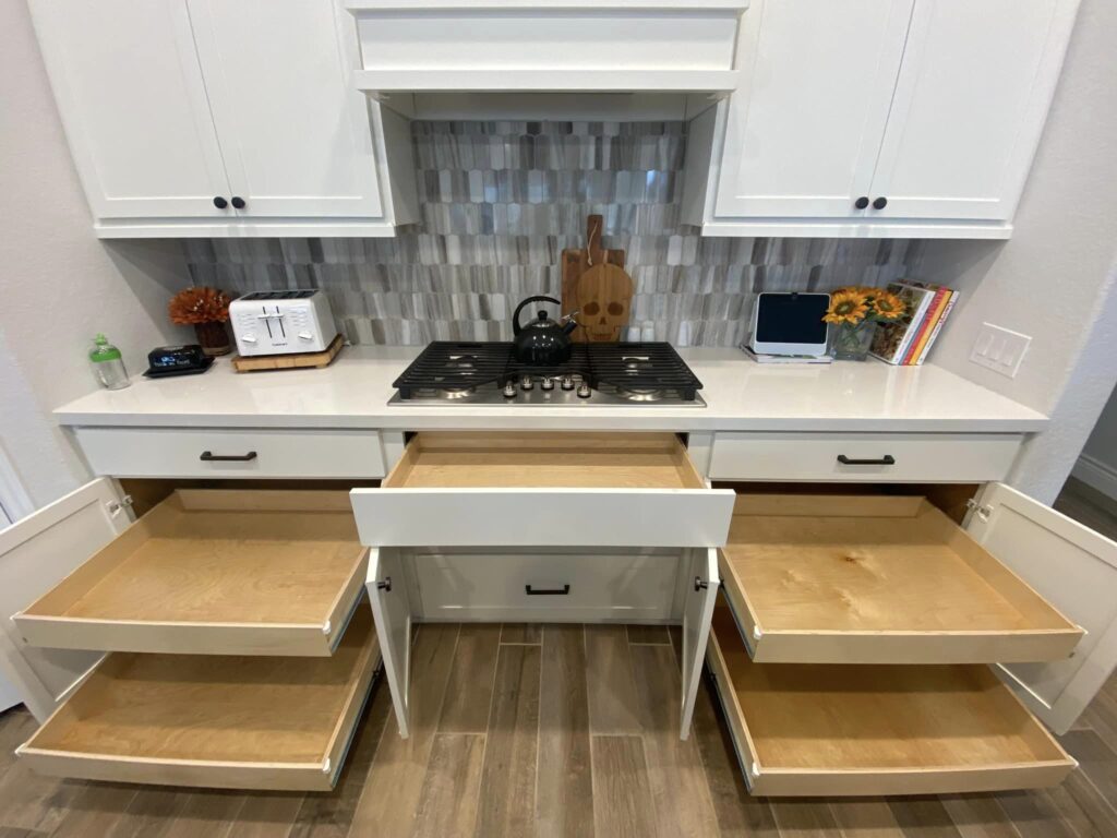 Drawers for Under Cooktop