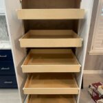 custom pull out shelves pantry