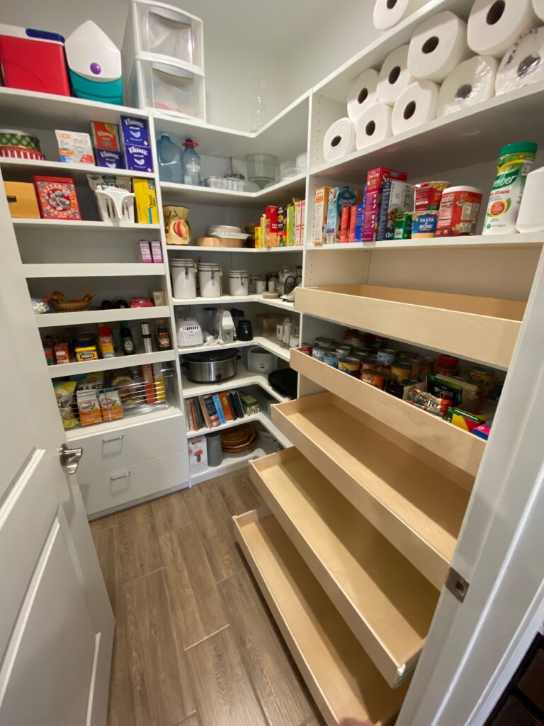 Roll Out Pantry Drawers