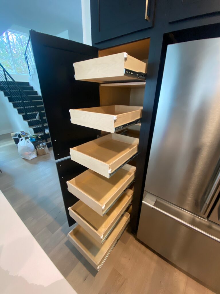 Roll Out Pantry Drawers