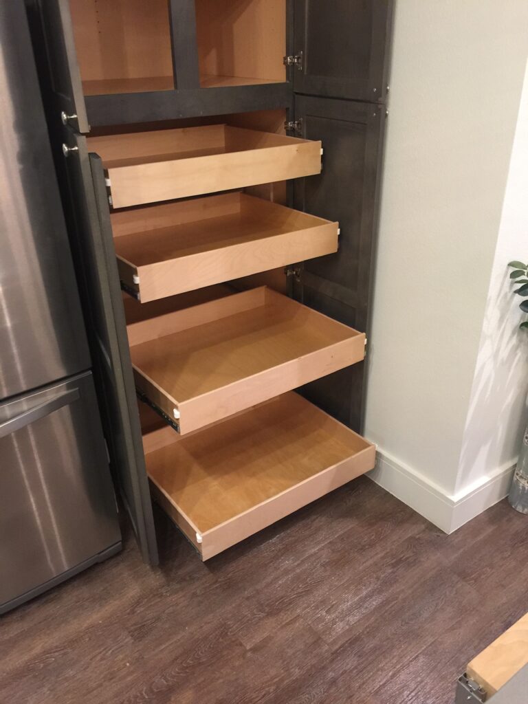 Roll Out Pantry Drawers