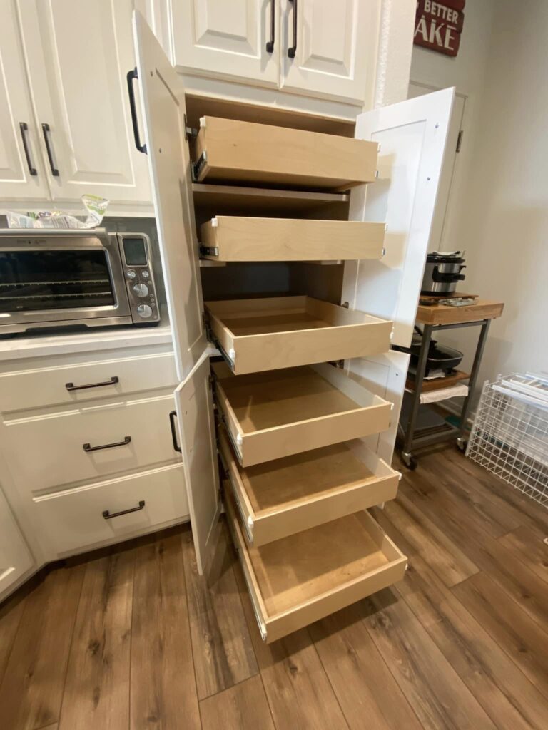 Roll Out Pantry Drawers