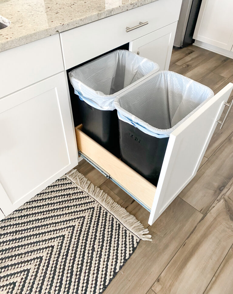 Trash Pull-Out for Kitchen Cabinets