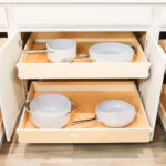 standard pull-out shelf